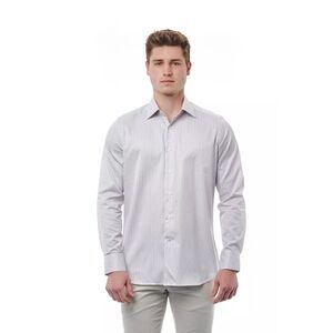 Bagutta White Cotton Men Men's Shirt